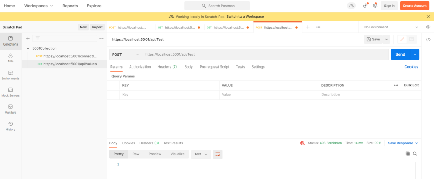 Using Certificates for API authentication in .NET 5